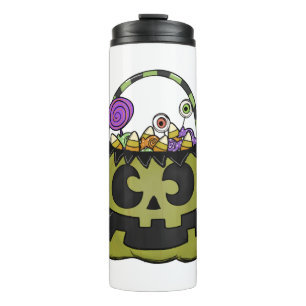 Halloween Bucket Thermal Tumbler