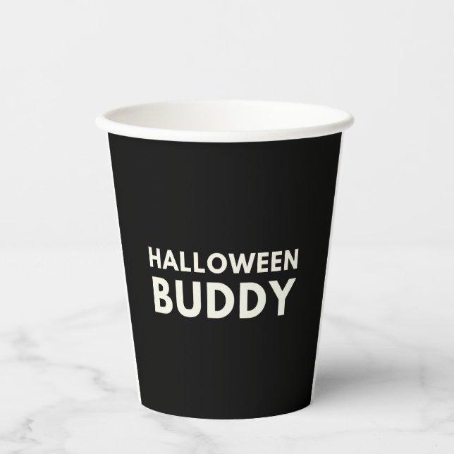 Halloween Buddy Paper Cups (Front)