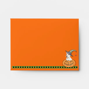 Halloween Bull Terrier Envelope