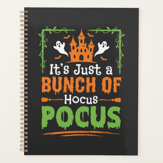 Halloween Bunch of Hocus Pocus Planner (Front)