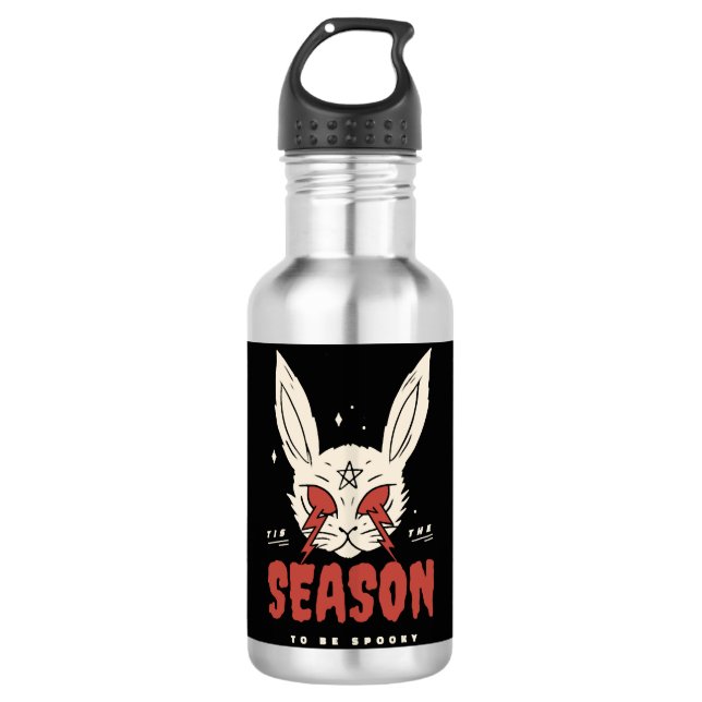Halloween Bunny 710 Ml Water Bottle (Front)