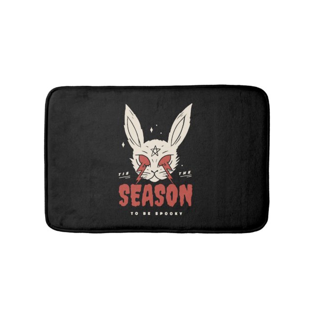 Halloween Bunny Bath Mat (Front)