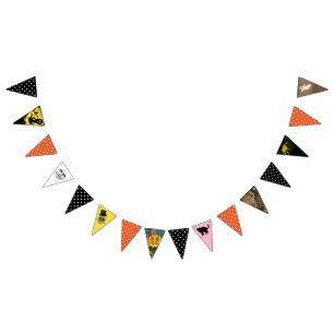 HALLOWEEN bunting banner