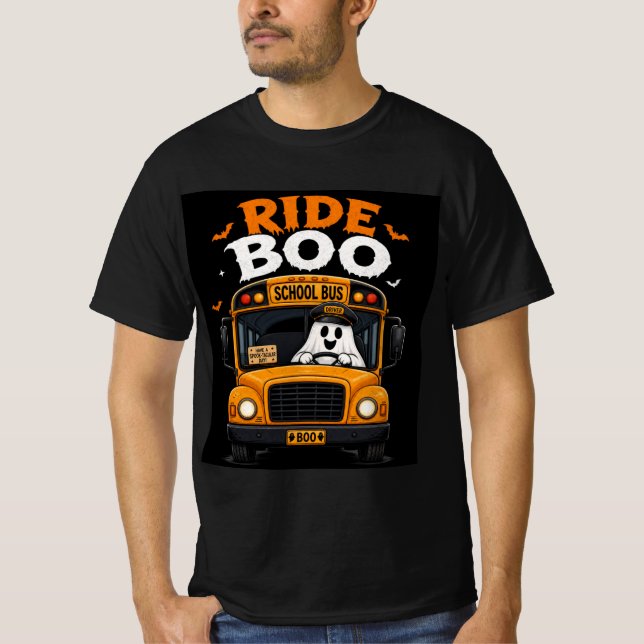 Halloween bus driver  T-Shirt (Front)