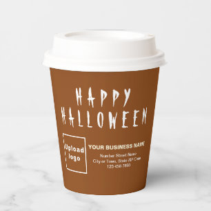 Halloween Business Brown Paper Cup