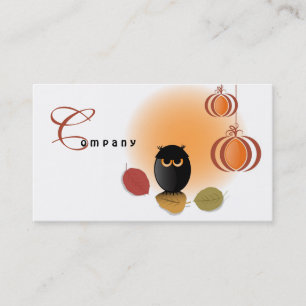 Halloween Business Card