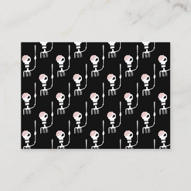 Halloween Business Card (Front)