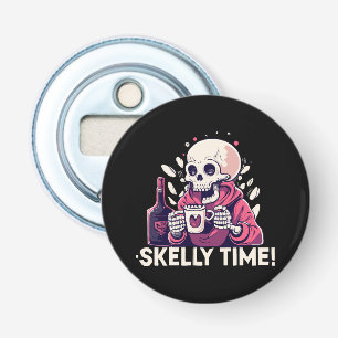 halloween but its skelly time bottle opener