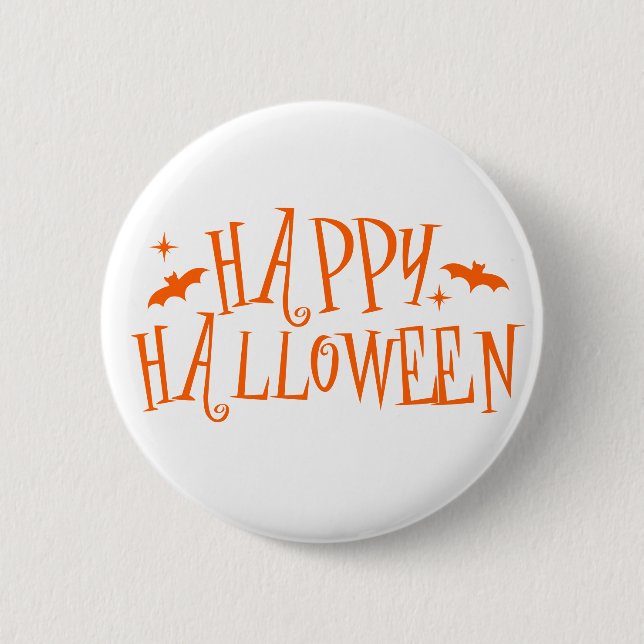 Halloween Button Pin (Front)