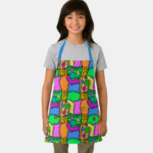 Halloween Buttons and Stitches Apron