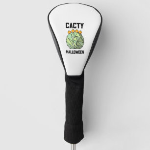 Halloween Cactus Golf Head Cover