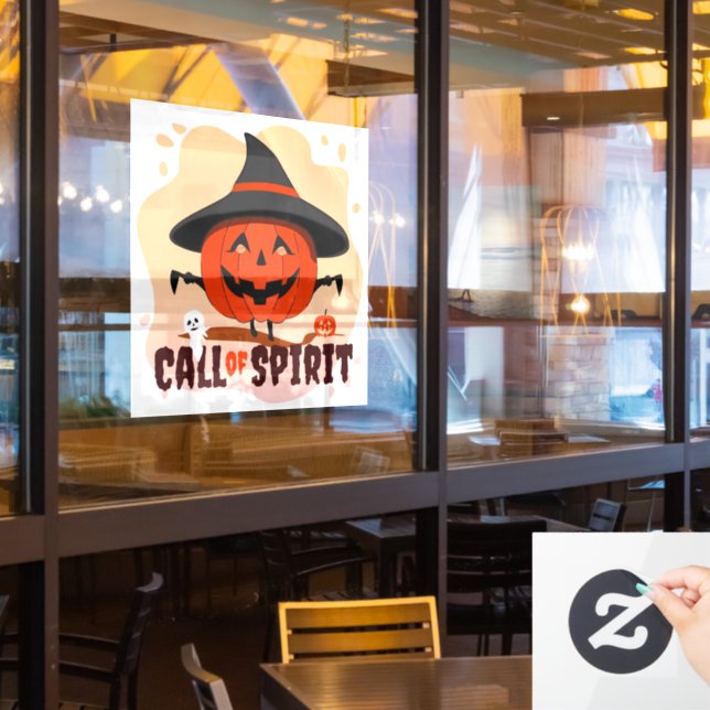Halloween Call of Spirit (Restaurant Window)