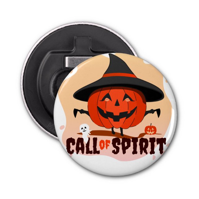 Halloween Call of Spirit Bottle Opener (Front)