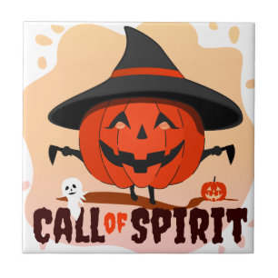 Halloween Call of Spirit Ceramic Tile