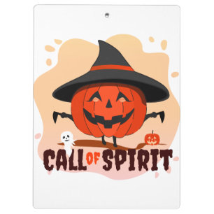 Halloween Call of Spirit Clipboard