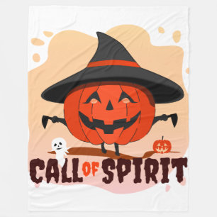 Halloween Call of Spirit Fleece Blanket