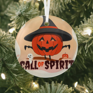 Halloween Call of Spirit Glass Tree Decoration