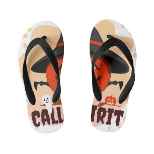 Halloween Call of Spirit Kid's Thongs
