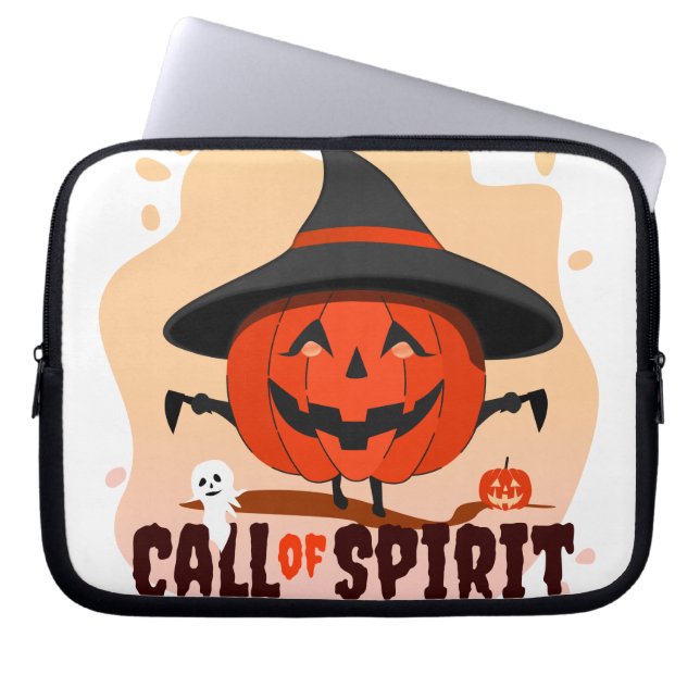 Halloween Call of Spirit Laptop Sleeve (Front)