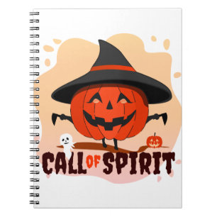 Halloween Call of Spirit Notebook