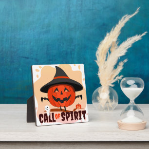 Halloween Call of Spirit Plaque