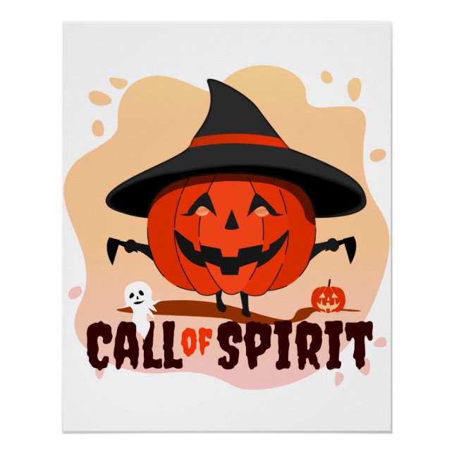 Halloween Call of Spirit Poster (Front)