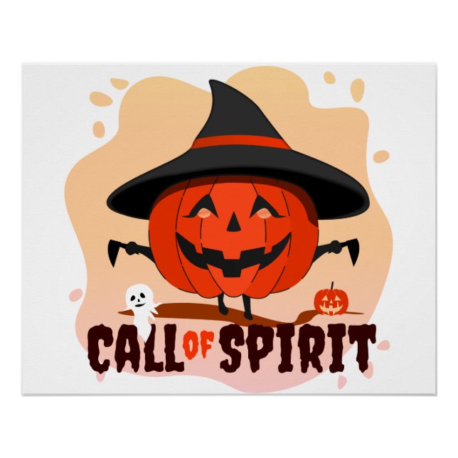 Halloween Call of Spirit Poster (Front)