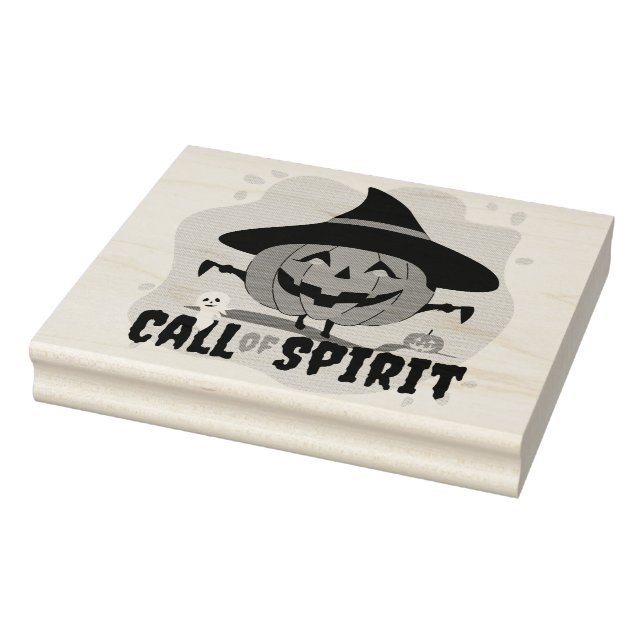 Halloween Call of Spirit Rubber Stamp (Stamp)