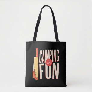 Halloween Camping Tote Bag