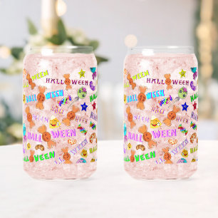 Halloween Can Glass