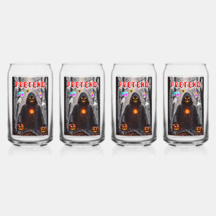 Halloween Can Glass