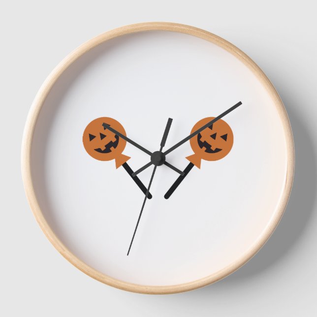 Halloween Candies Clock (Front)