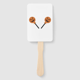 Halloween Candies Hand Fan