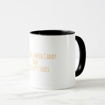 Halloween Candy Coffee Mug