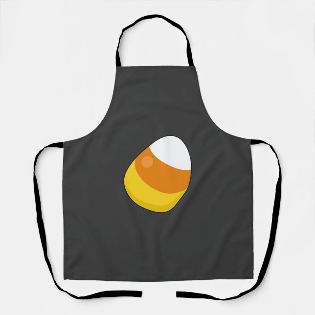 Halloween Candy Corn Apron (Front)
