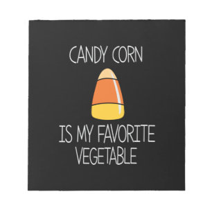 Halloween Candy Corn Is My Favotire Birthday Notepad