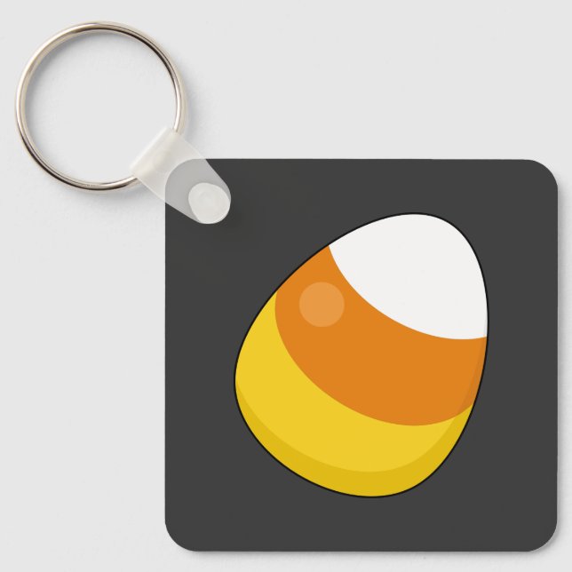 Halloween Candy Corn Key Ring (Front)
