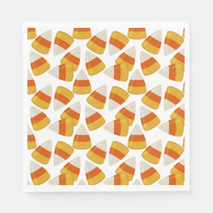 Halloween Candy Corn Napkin