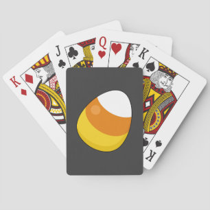 Halloween Candy Corn Playing Cards