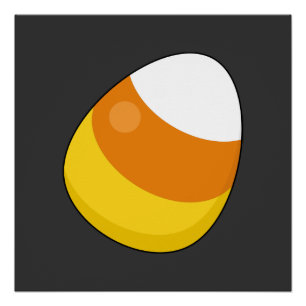 Halloween Candy Corn Poster