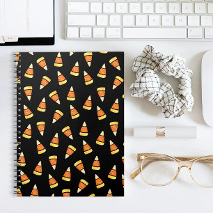 Halloween Candy Corn Print Notebook