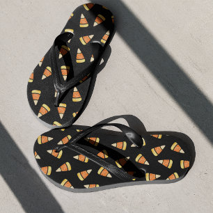 Halloween Candy Corn Print Thongs