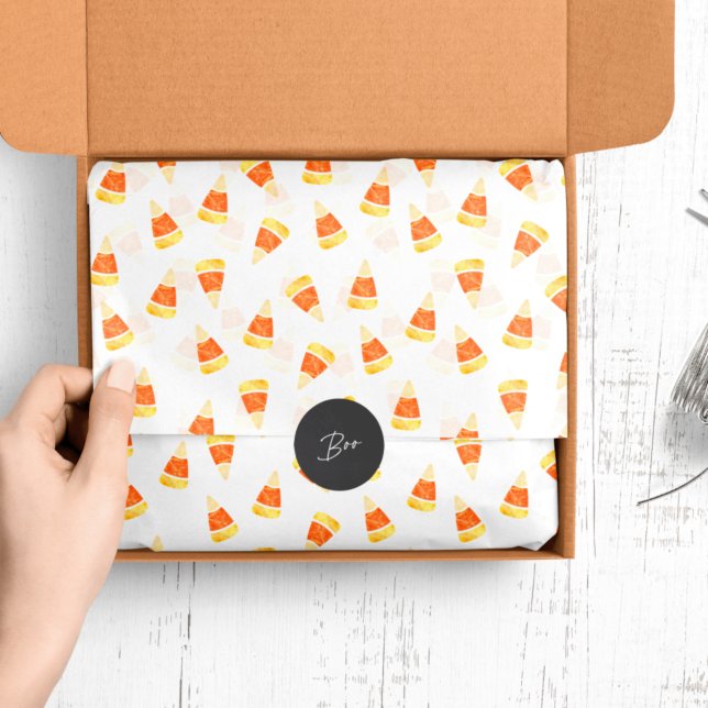 Halloween Candy Corn Print Tissue Paper (Creator Uploaded)