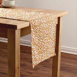 Halloween Candy Corn Short Table Runner