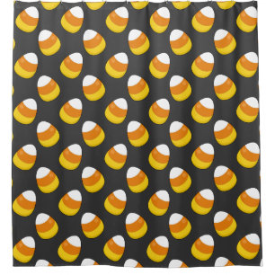Halloween Candy Corn Shower Curtain
