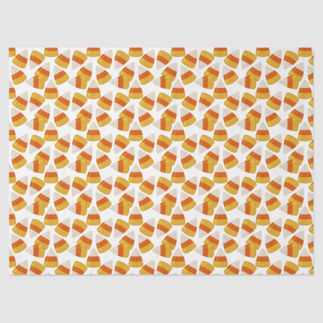 Halloween Candy Corn Tissue Paper (Front)