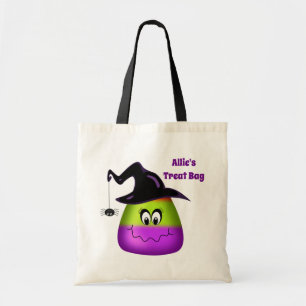 Halloween Candy Corn Tote Bag