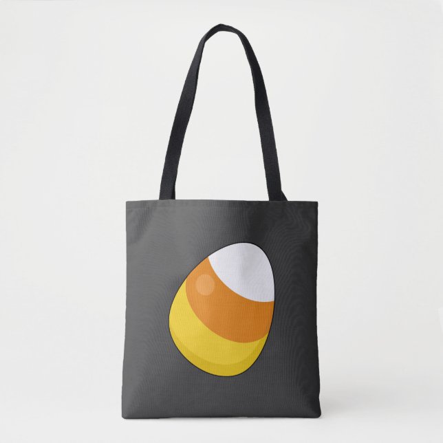 Halloween Candy Corn Tote Bag (Front)