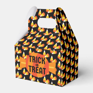 Halloween Candy Corn Trick Or Treat Favour Box