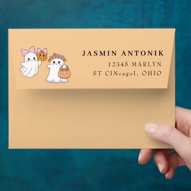 Halloween Candy Envelope (Hand)